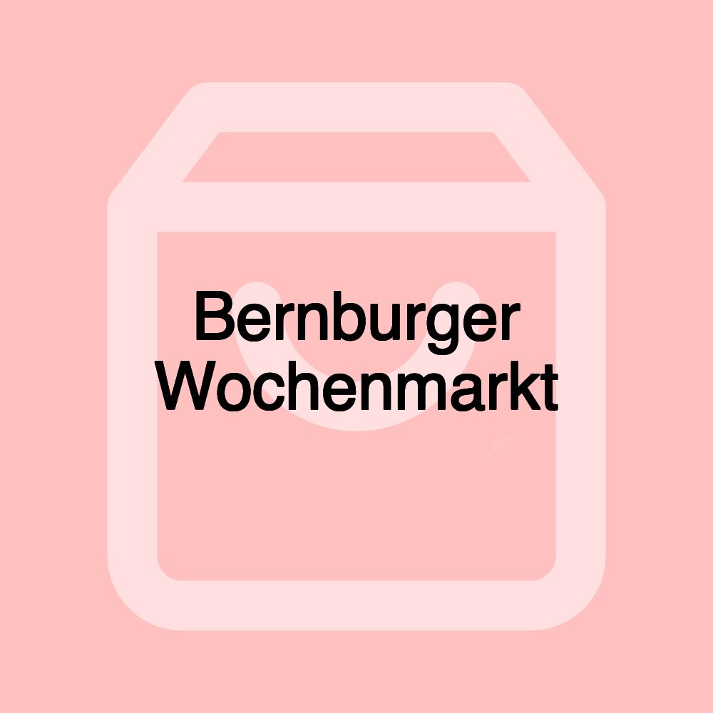 Bernburger Wochenmarkt