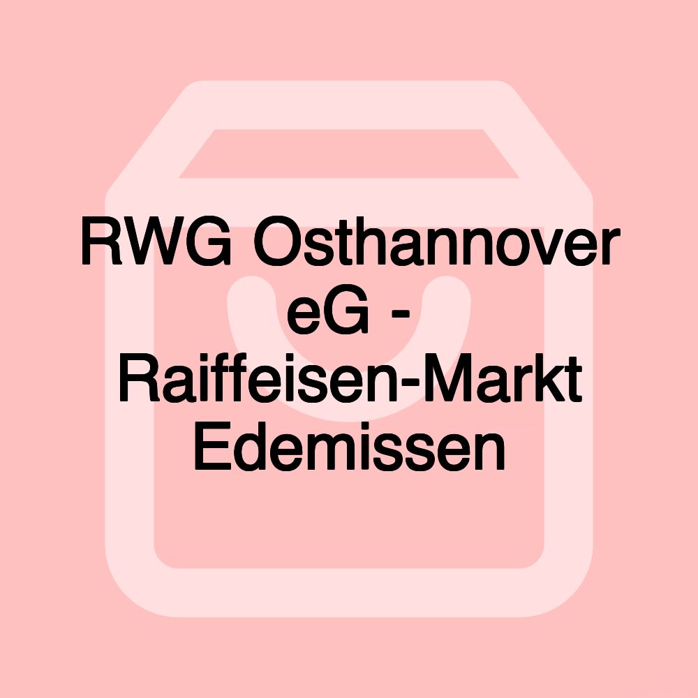 RWG Osthannover eG - Raiffeisen-Markt Edemissen